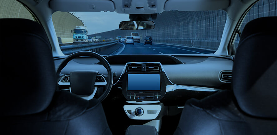 car dashboard from inside 