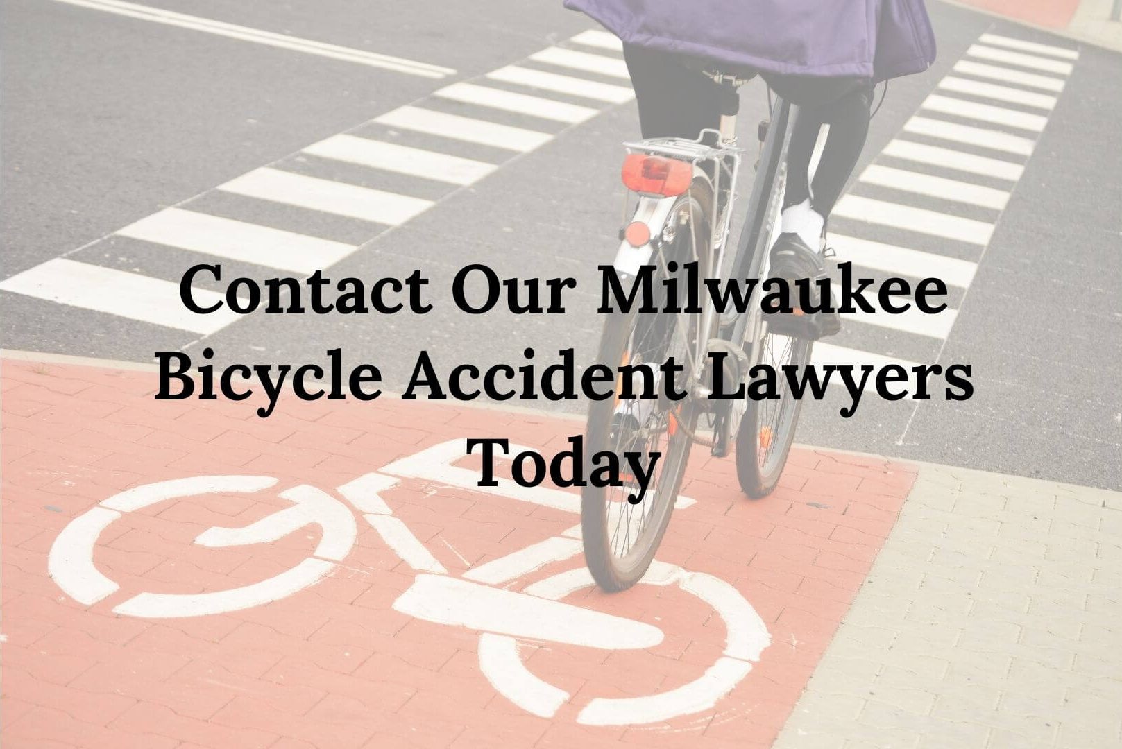 contact our Milwaukee bicycle accident lawyers today